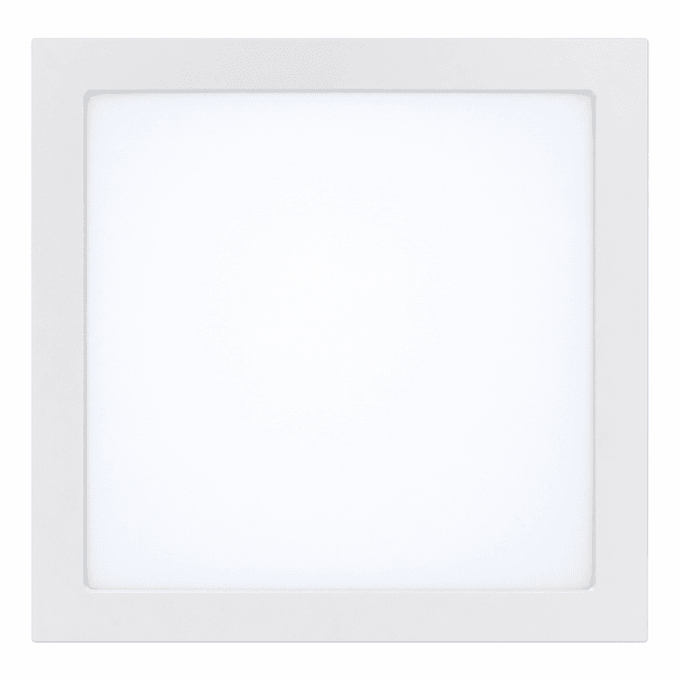 Plafon cuadrado con base 12W