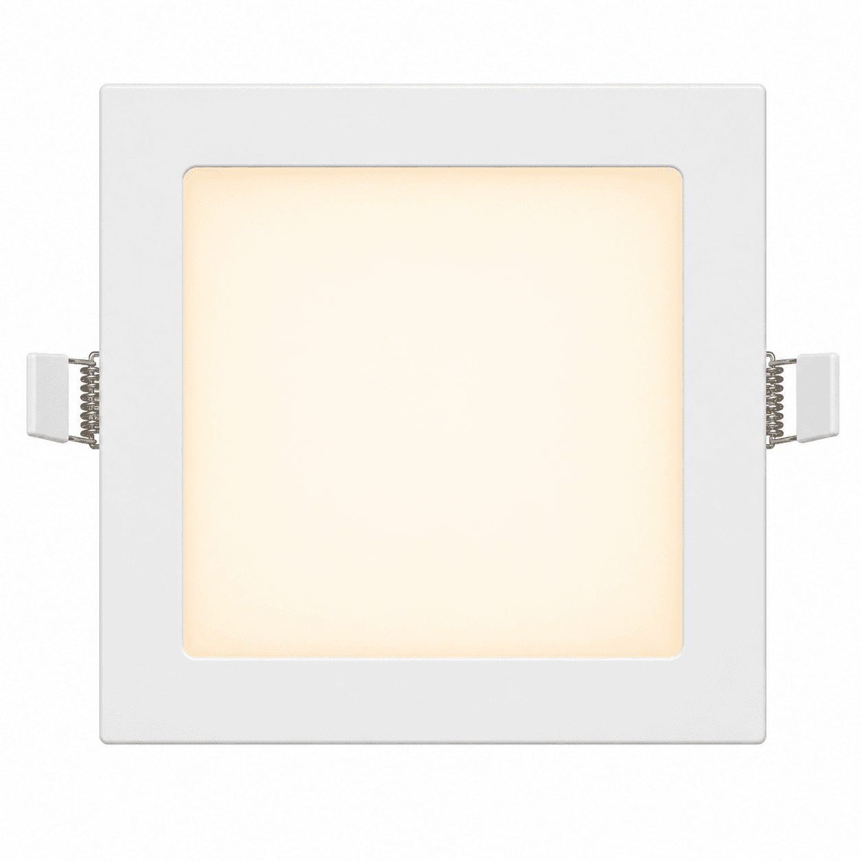 Plafon cuadrado embutir 12W